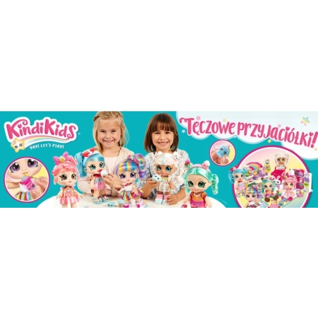 Kindi Kids Donatina Lalka + Akcesoria TM TOYS
